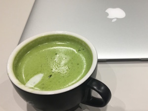 抹茶ラテとAir